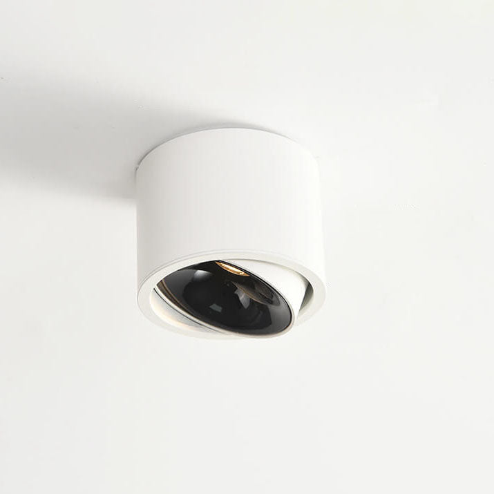 Leir rund loftlampe