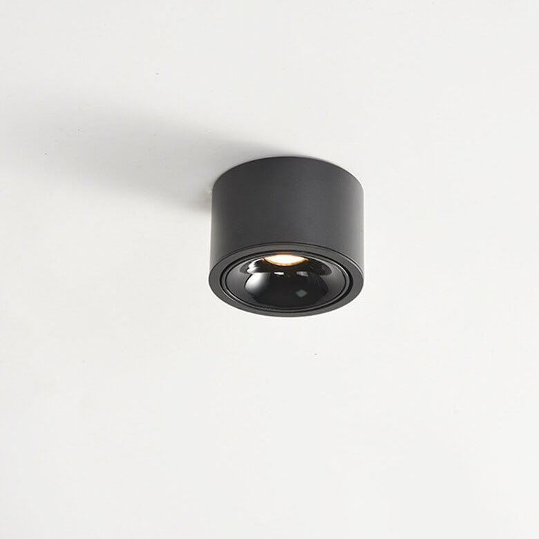 Leir rund loftlampe