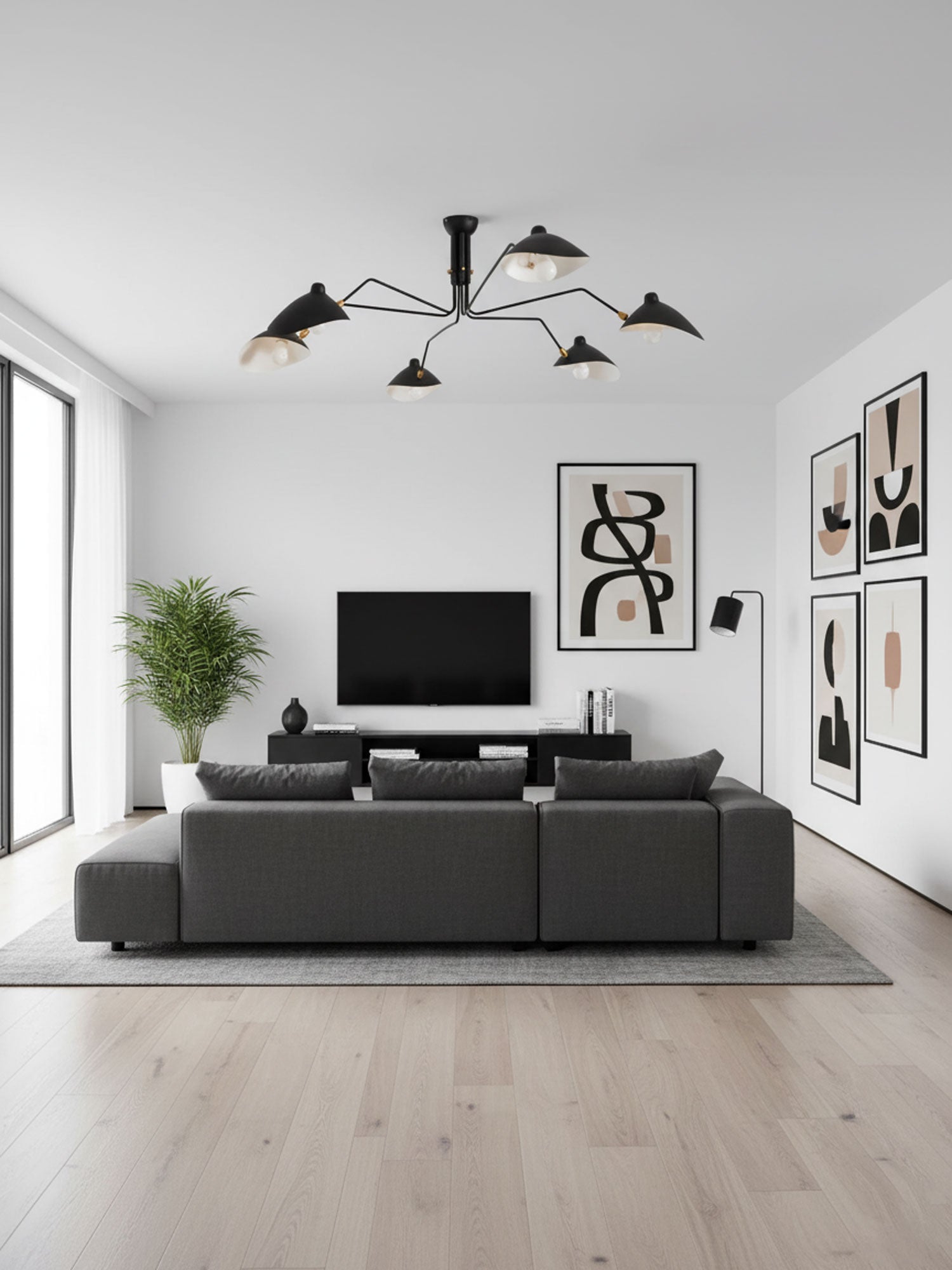 Glenmo minimalistisk loftlampe