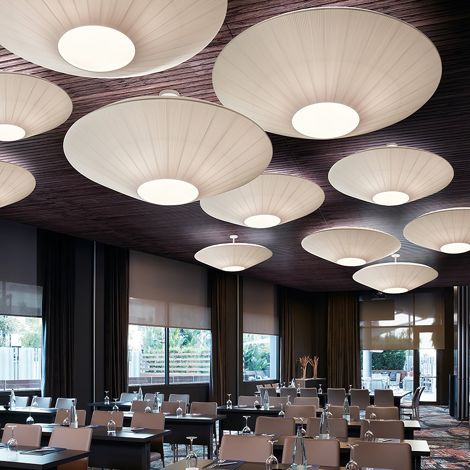 Havne rund loftlampe