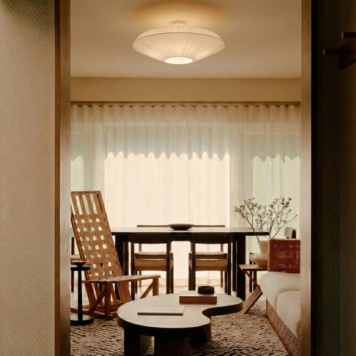 Havne rund loftlampe