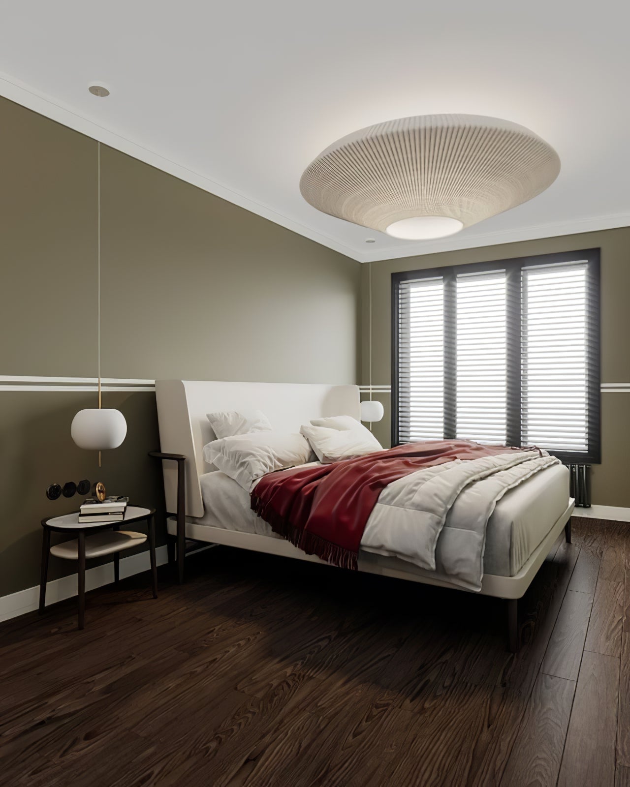 Havne rund loftlampe