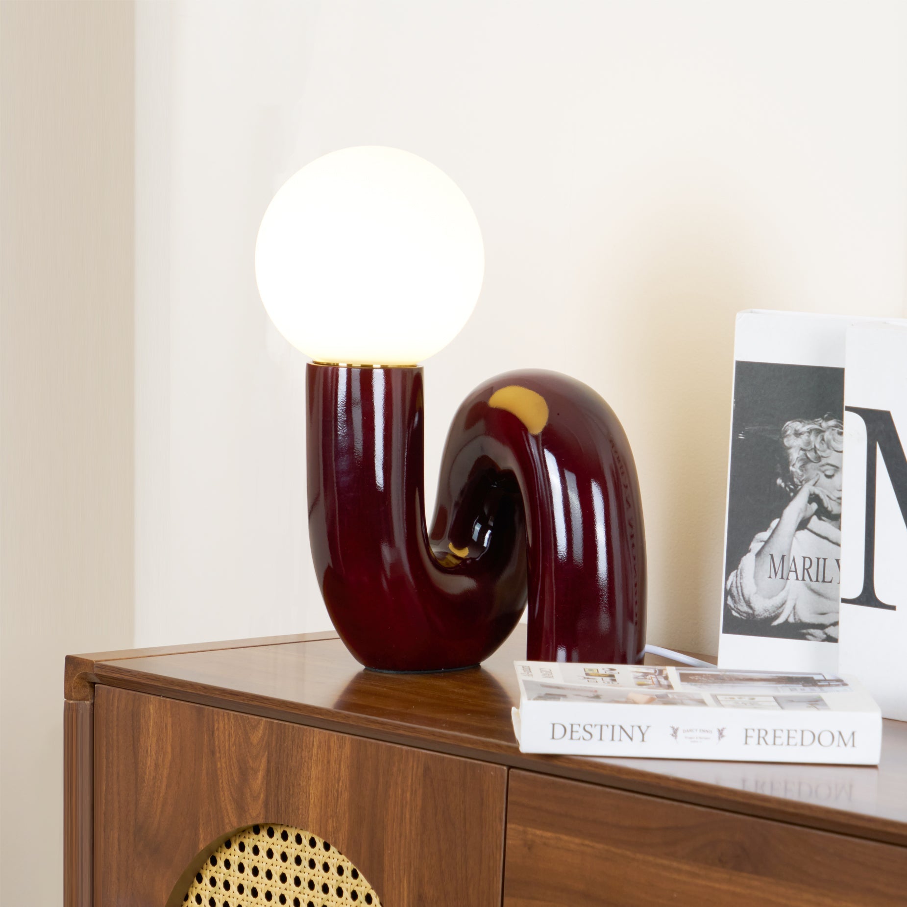 Nikoeler spiral bordlampe