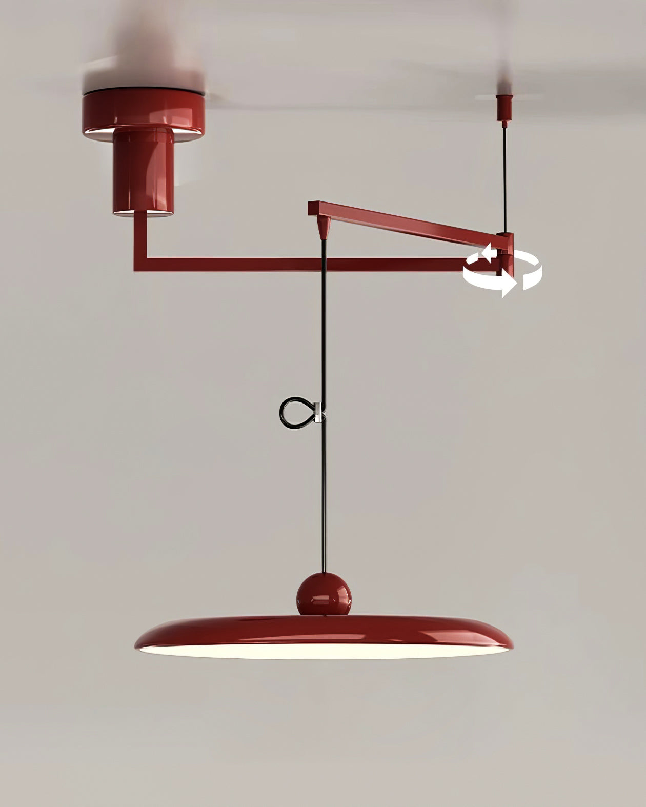 Theomi rund pendellampe