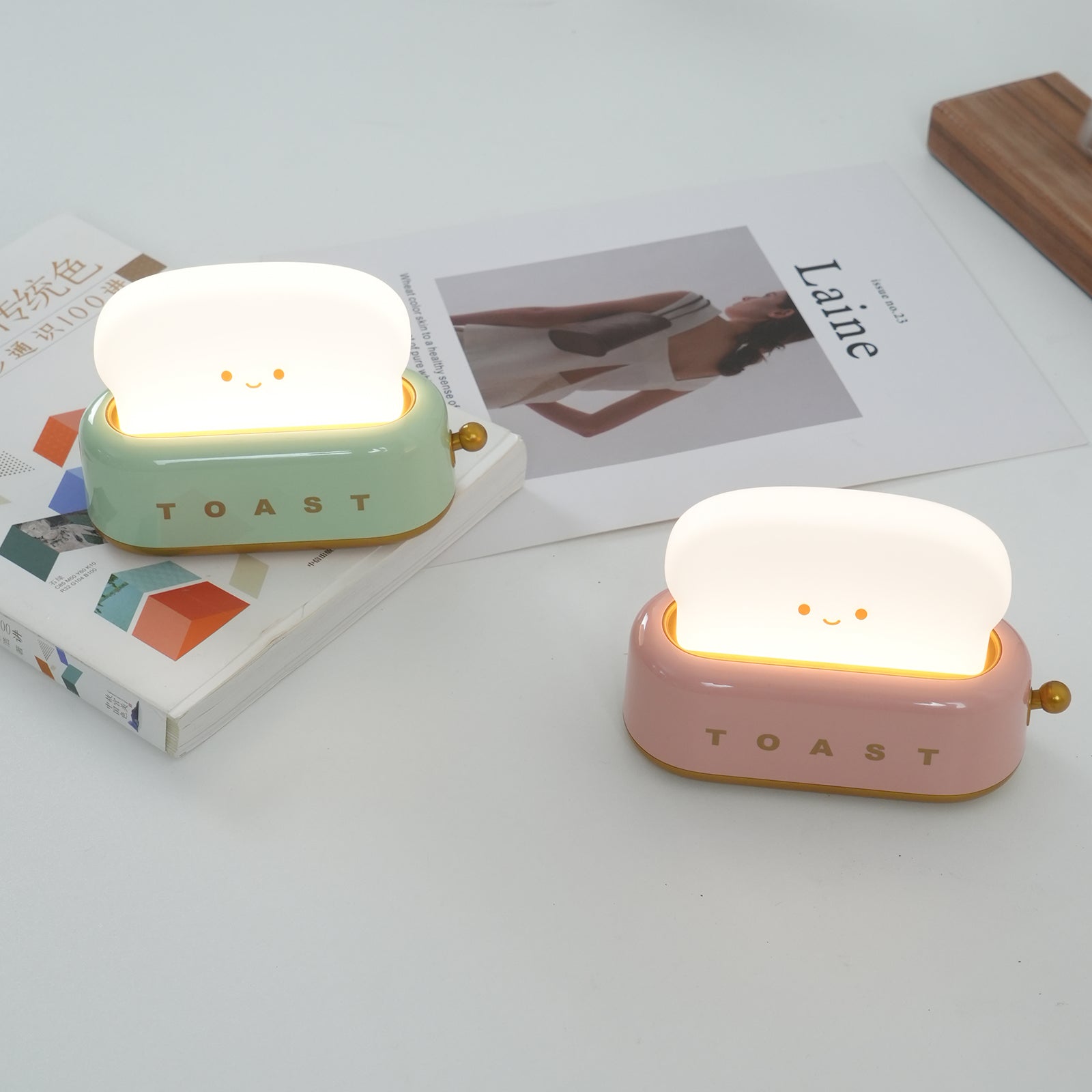 Lunrina retro bordlampe