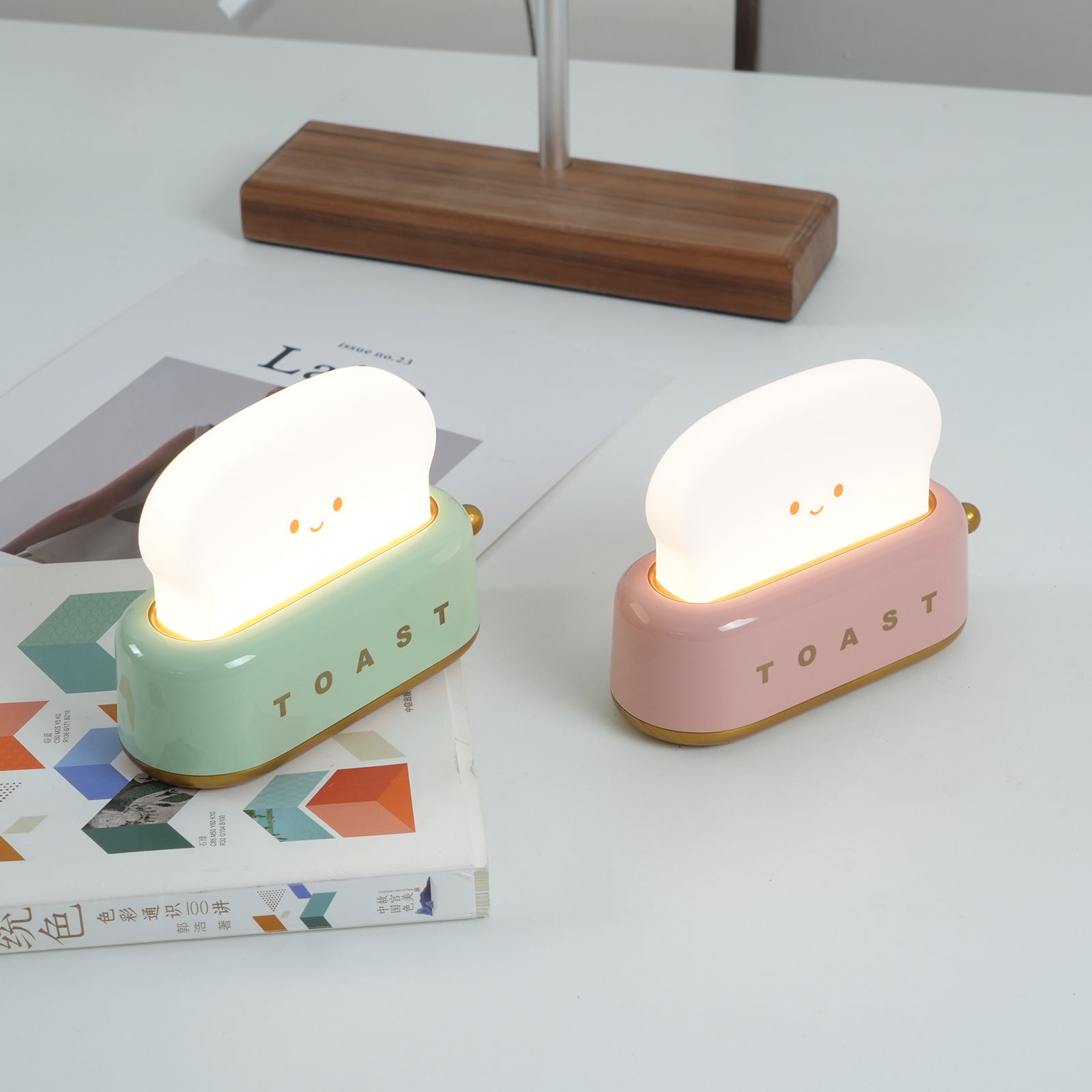 Lunrina retro bordlampe