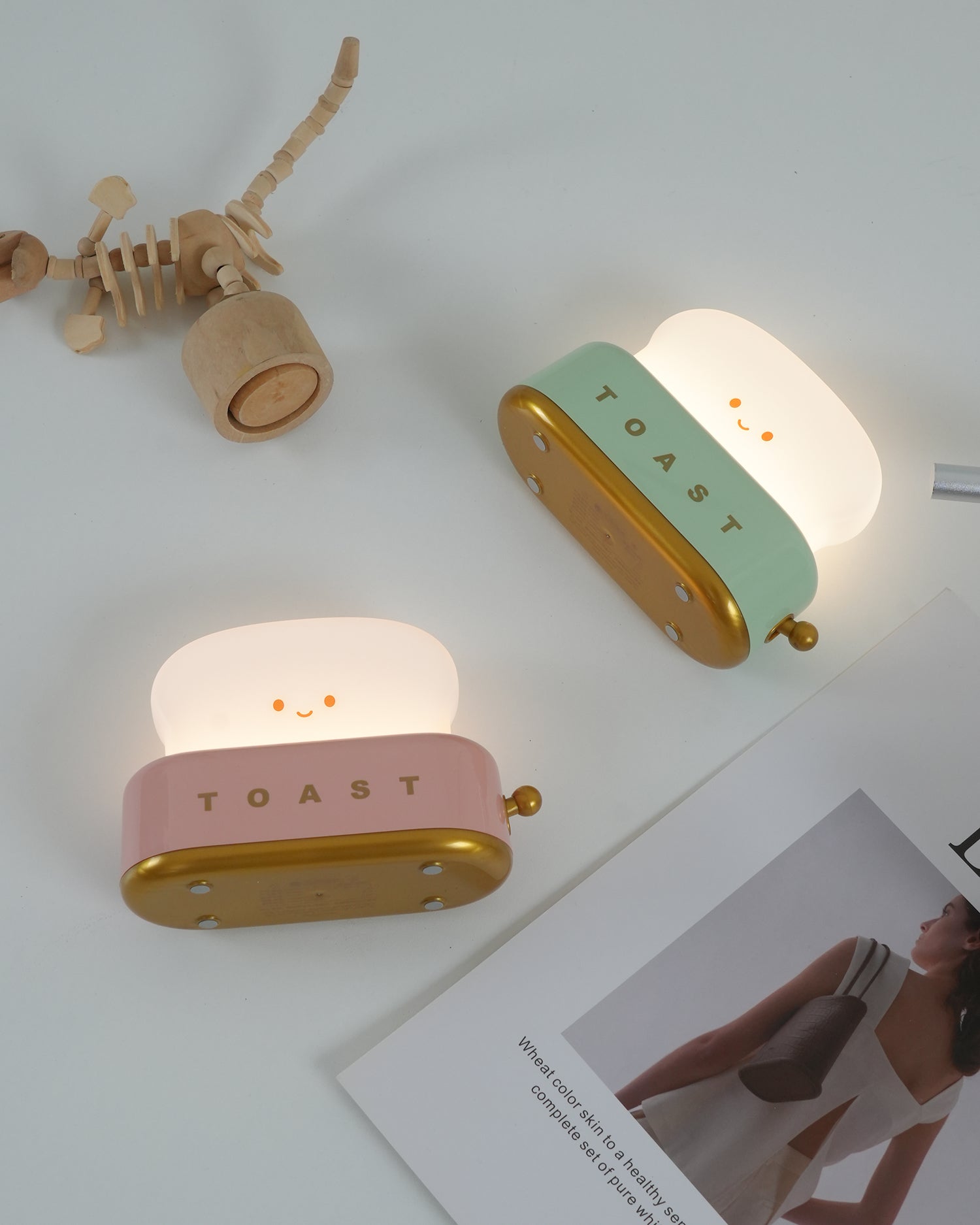 Lunrina retro bordlampe