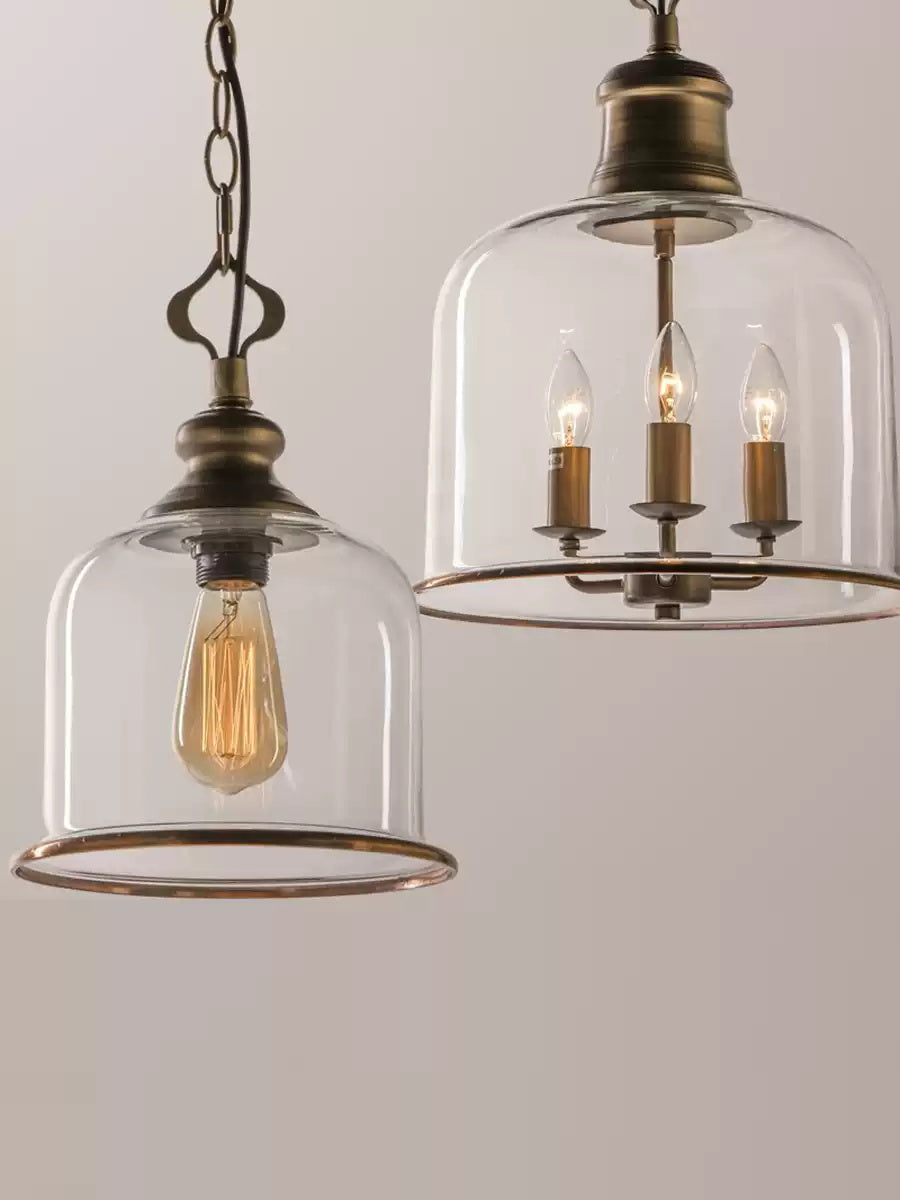 Renmo klokkeformet pendellampe