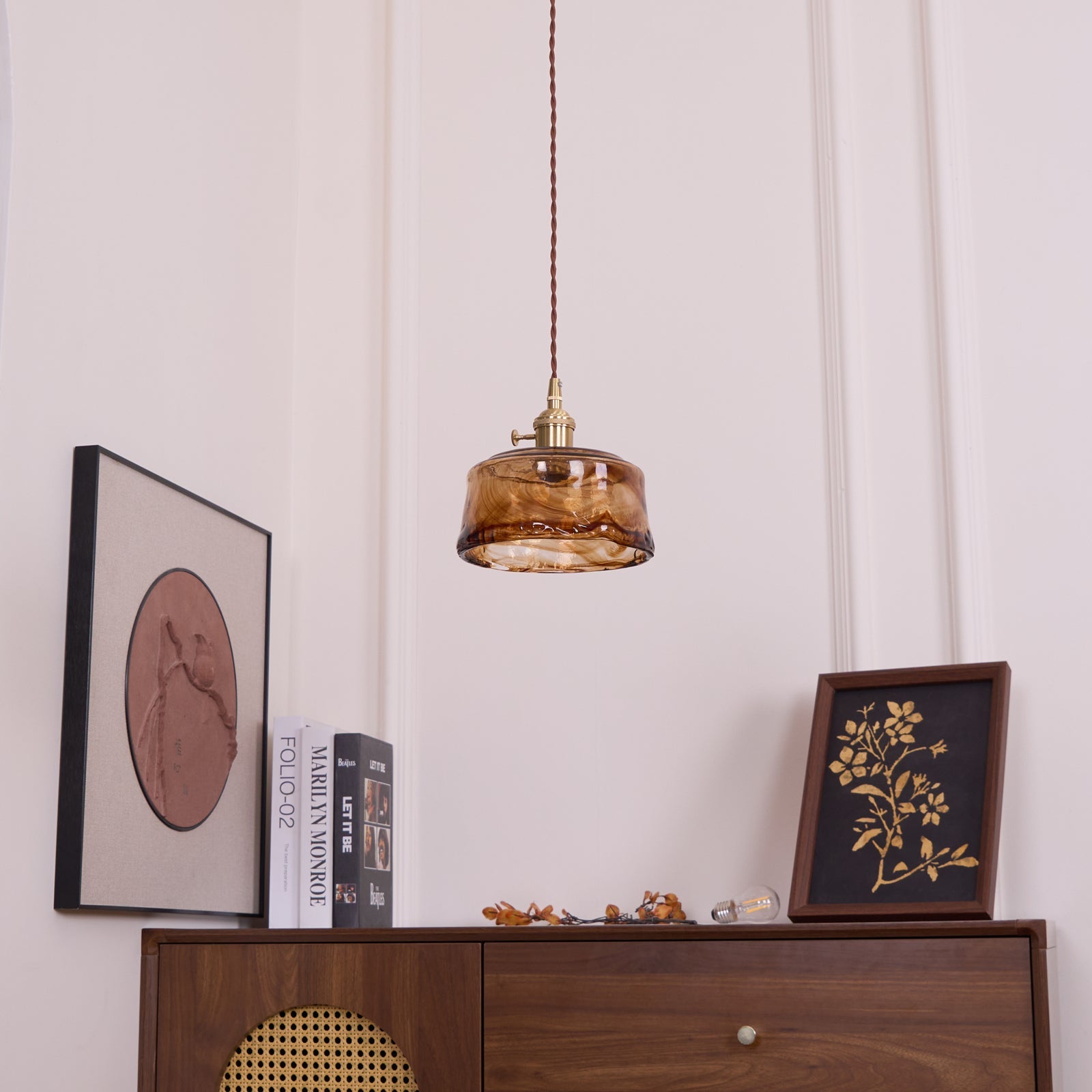 Valri vintage pendellampe