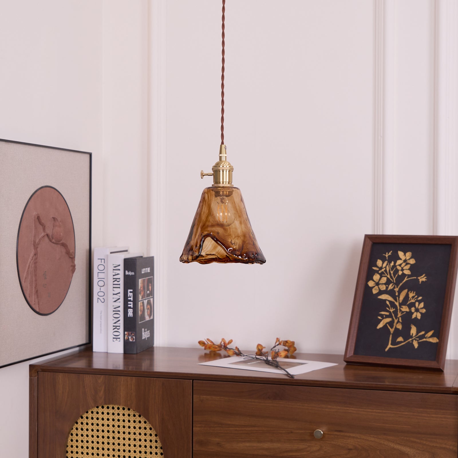 Valri vintage pendellampe
