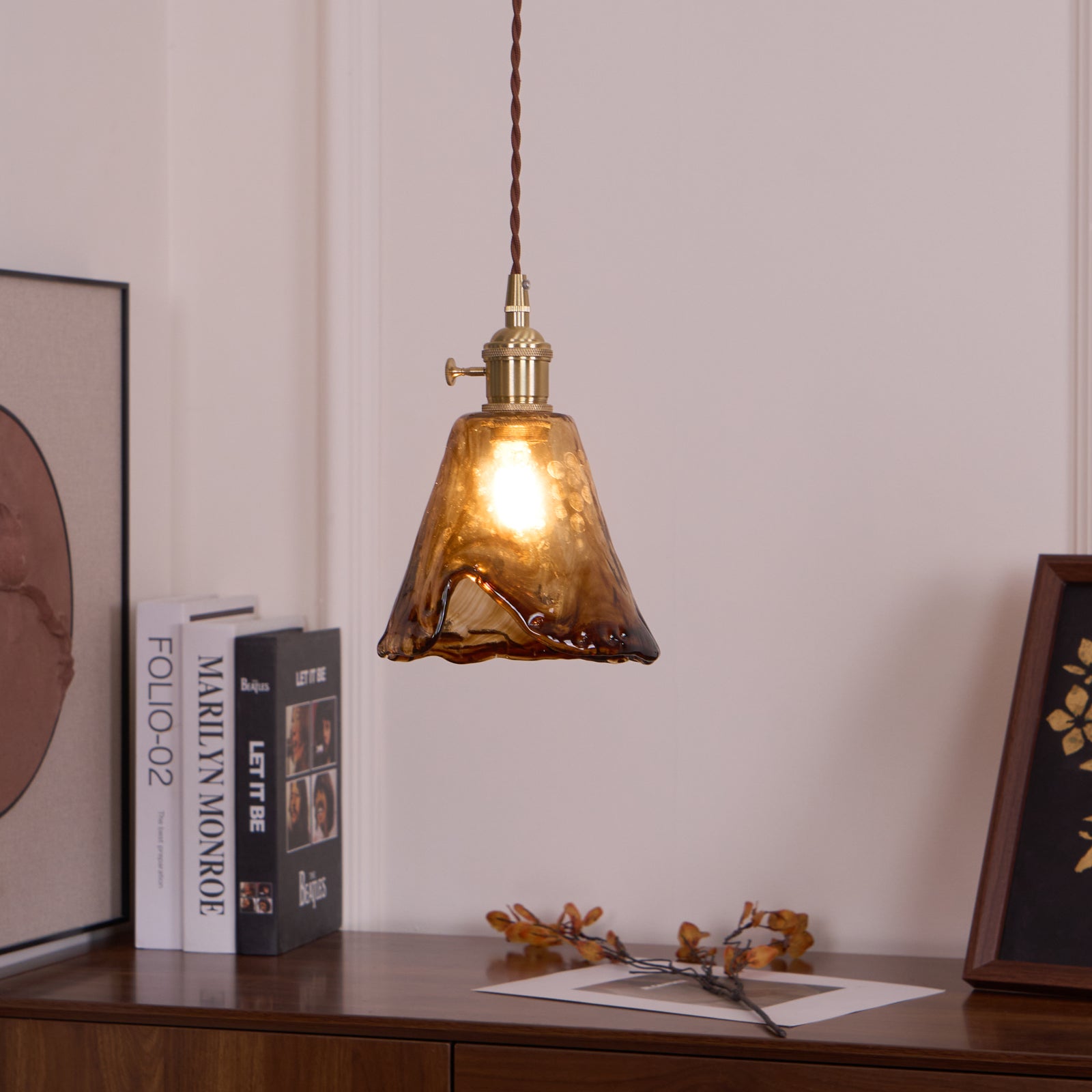 Valri vintage pendellampe