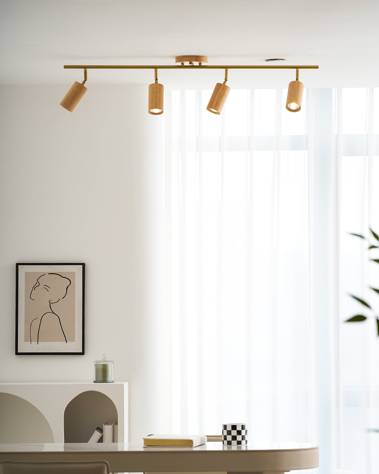 Vejnasi lineær loftlampe