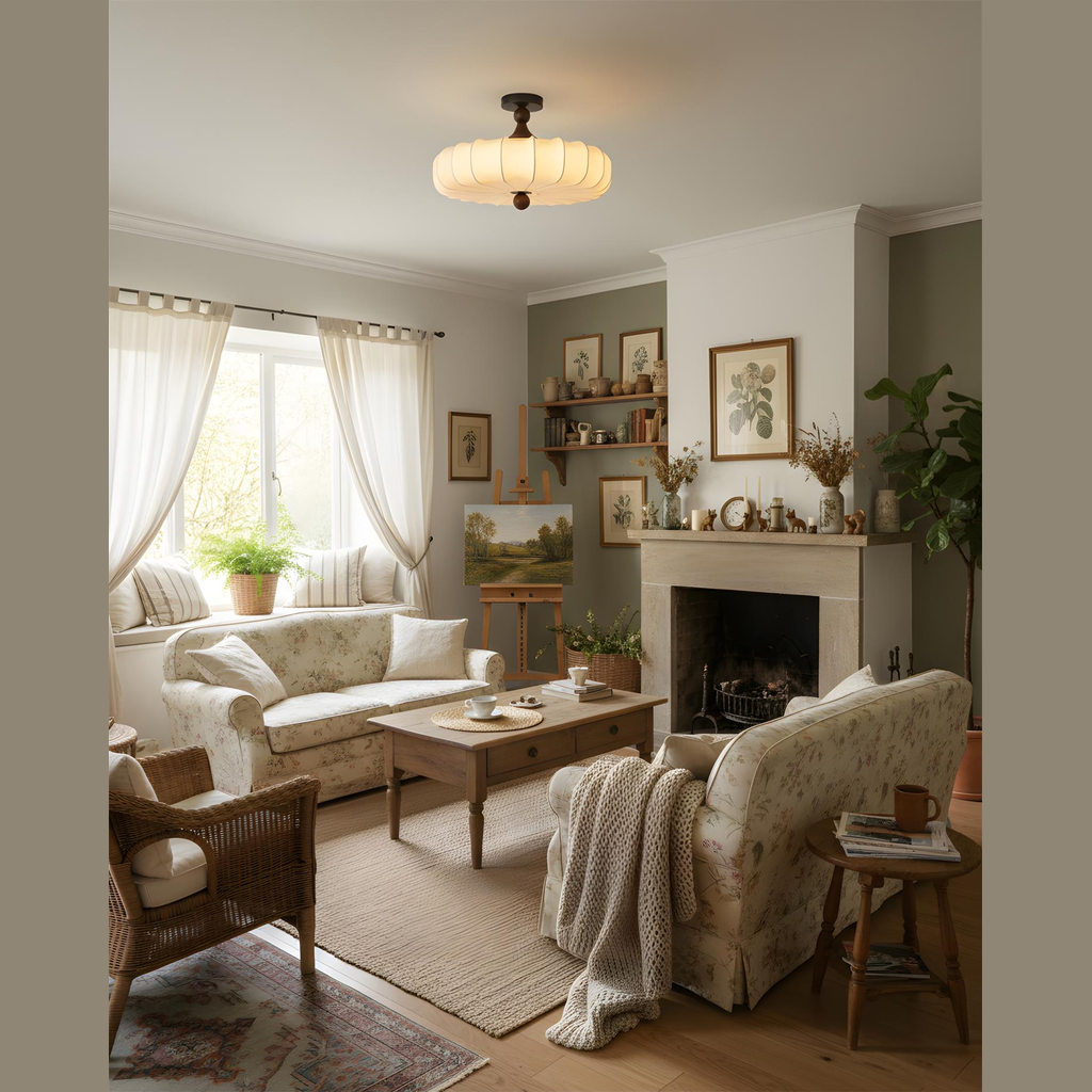 Larsto rund loftlampe
