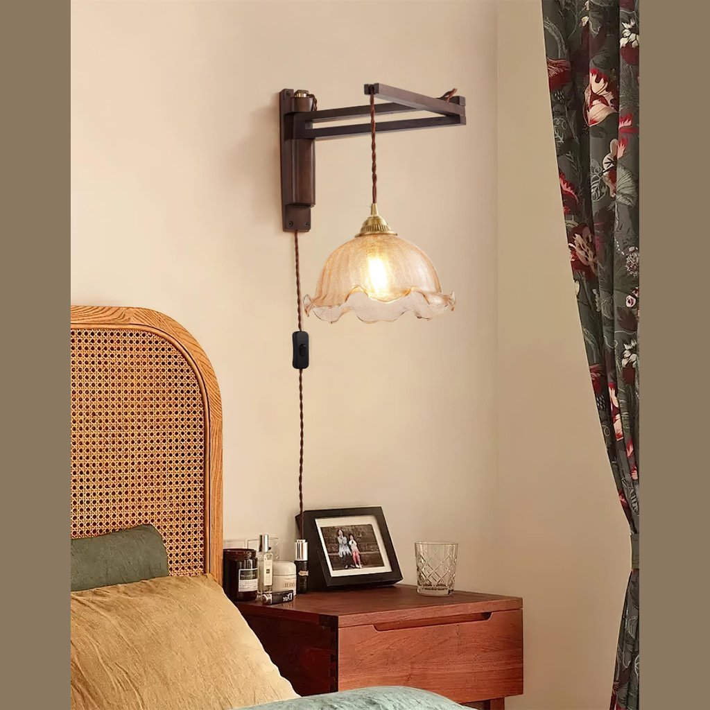 Lunlin vintage væglampe