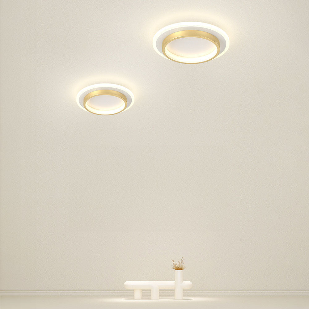 Sivirir rund loftlampe