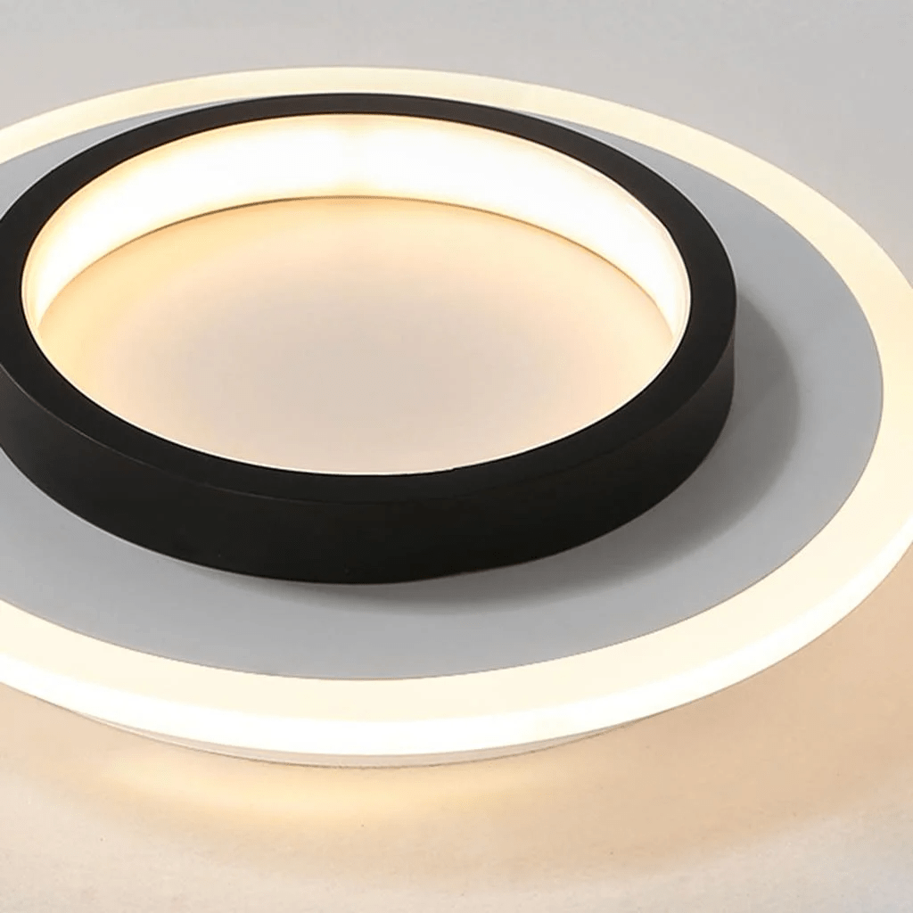 Sivirir rund loftlampe