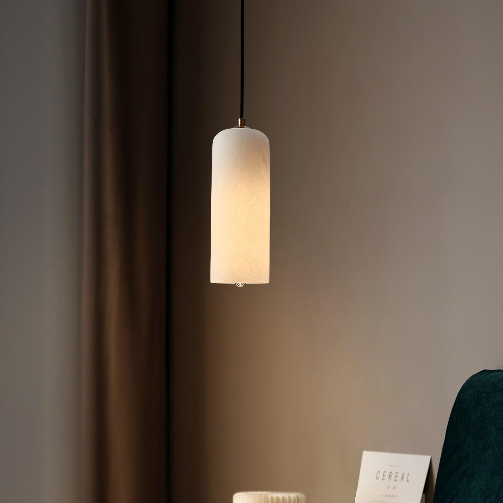 Sivan rørformet pendellampe