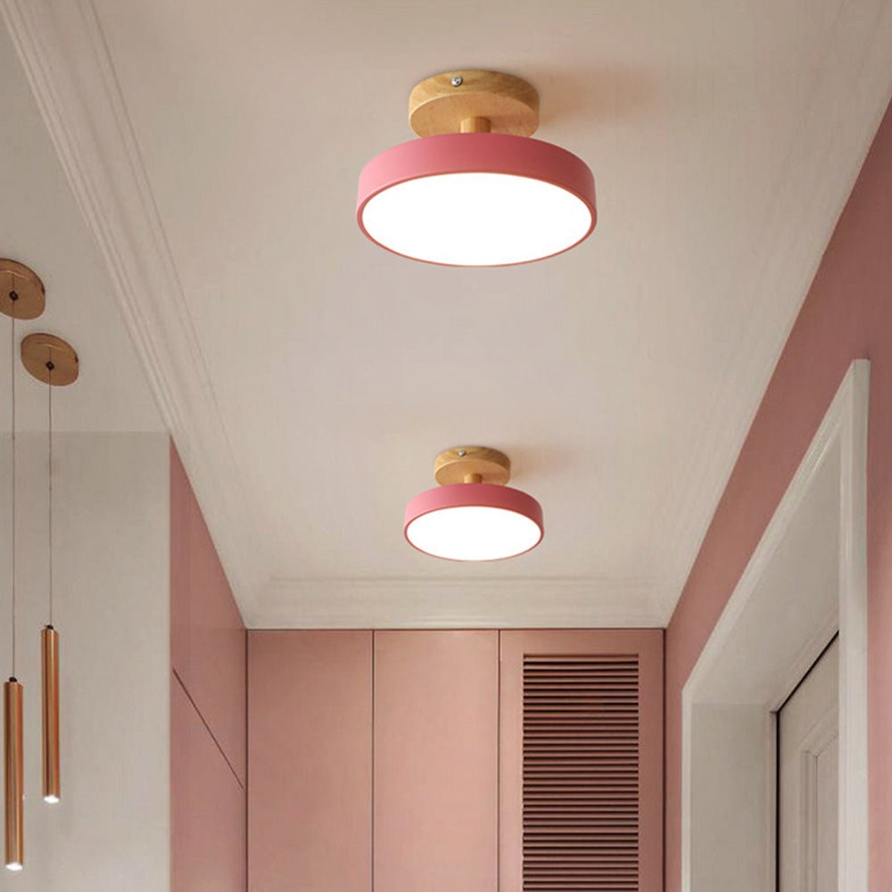 Glenuholm rund loftlampe